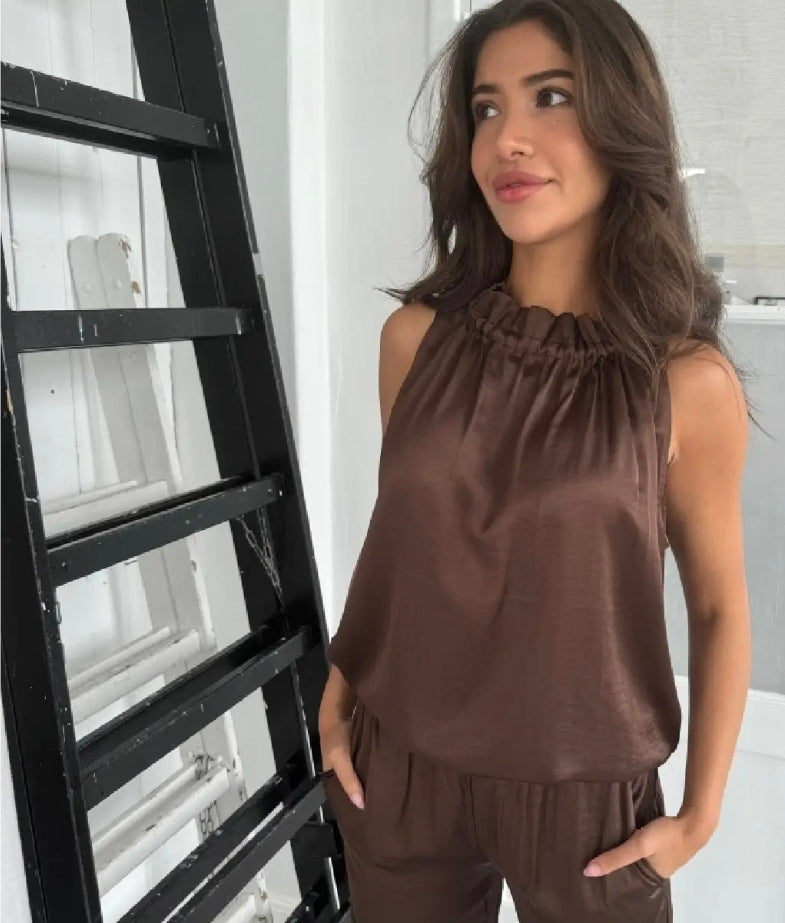 Livs Top - Brun