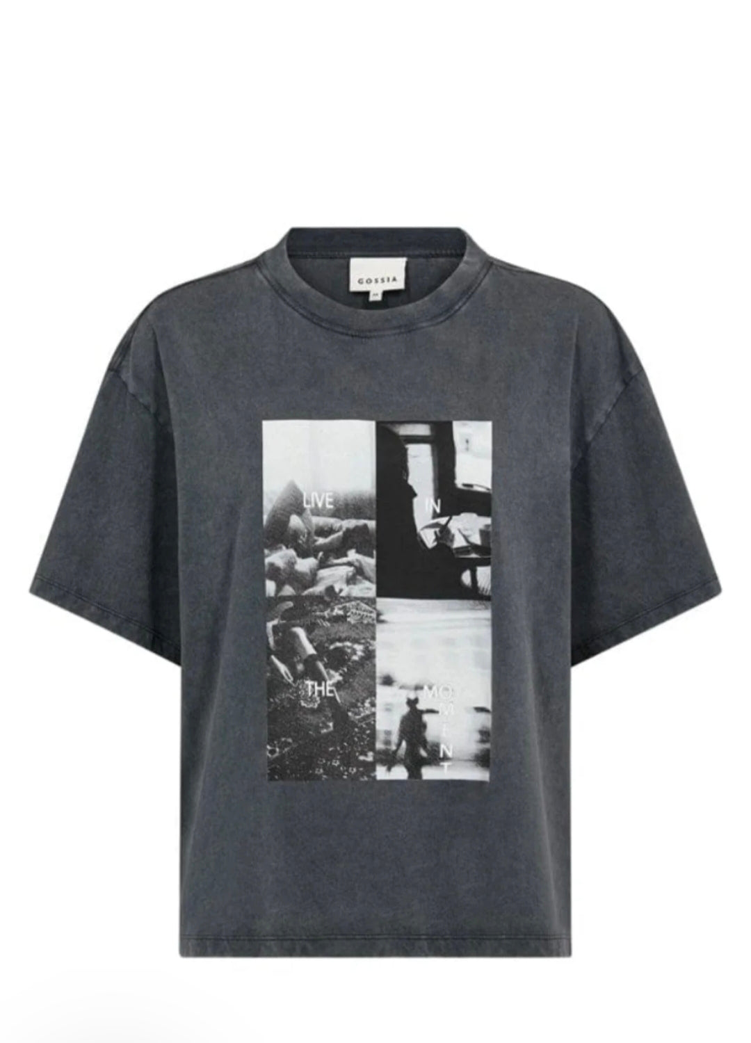 MaggieGO Tee - Svarttvättad