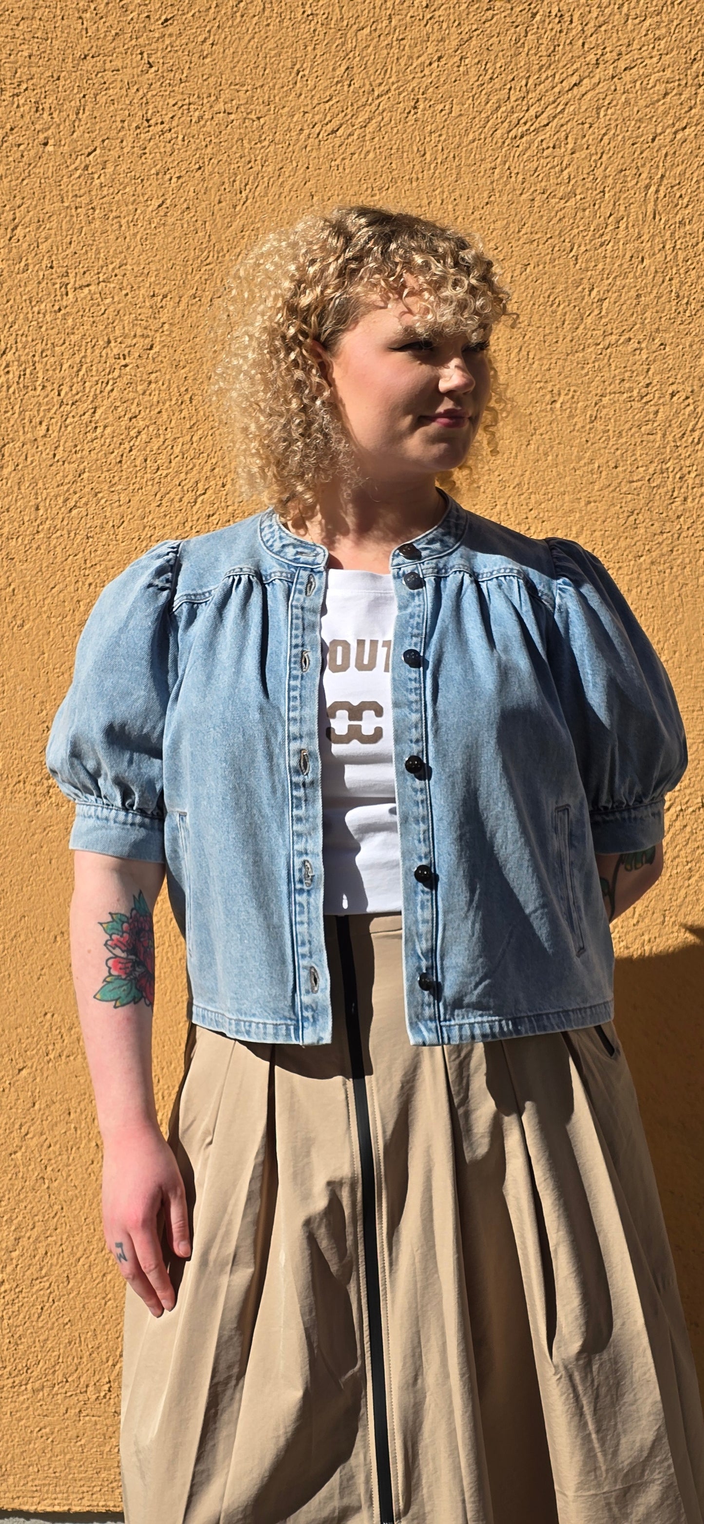 AsjaCC blus - Denim