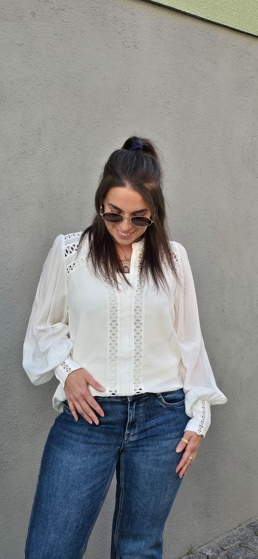 FrejaGO Blouse - White