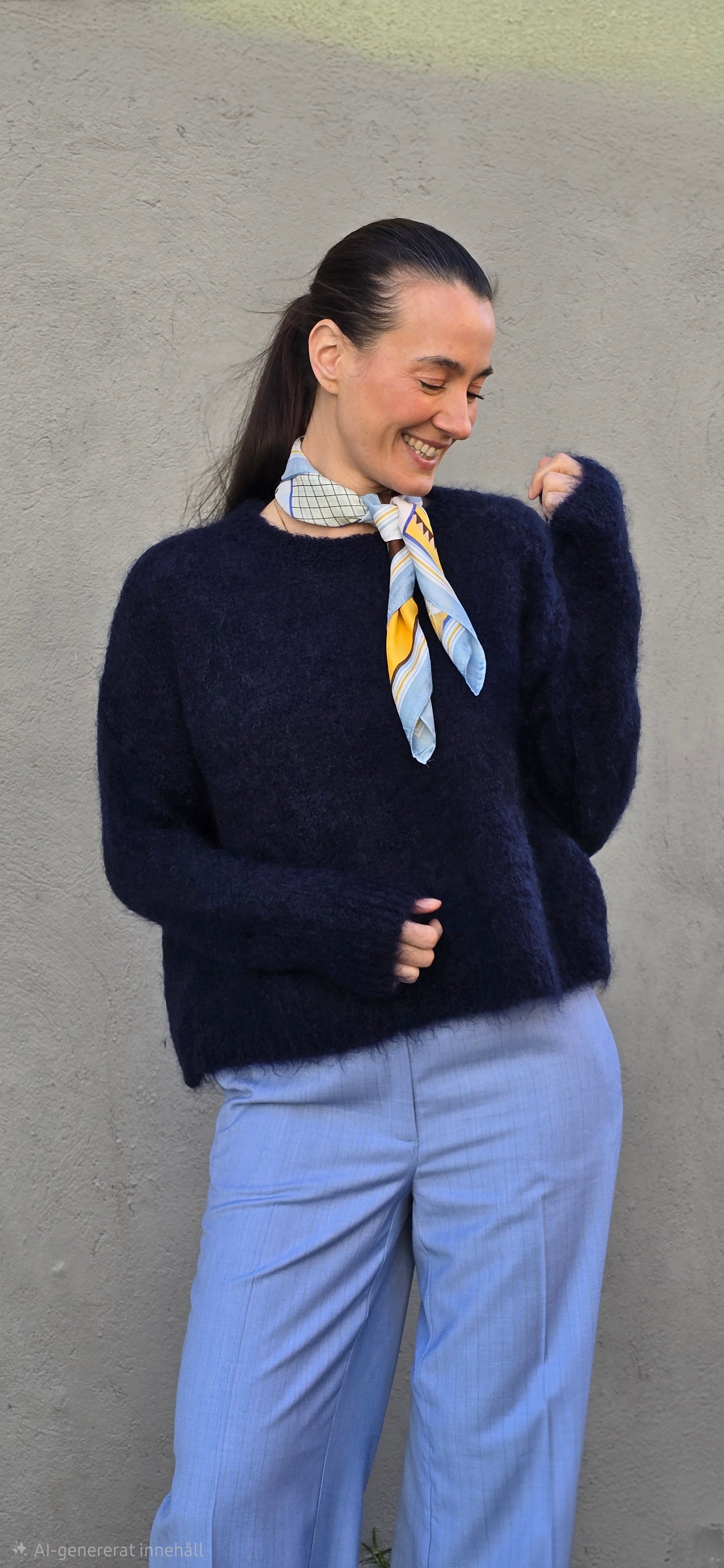 Kidmohair - Navy