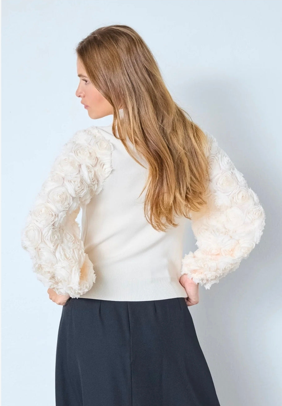MerciaCC Rose Mix Knit - Bone