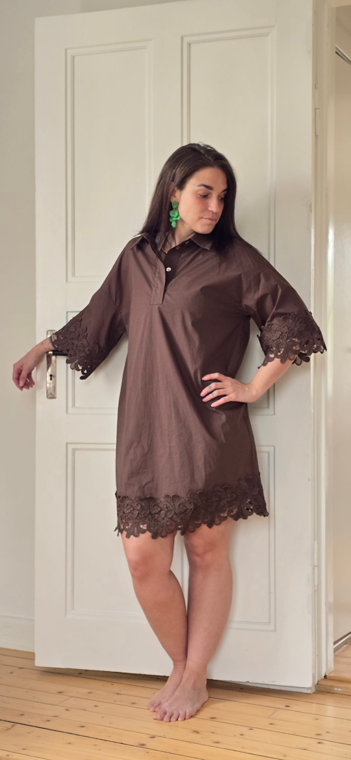 Klara Dress - Brown