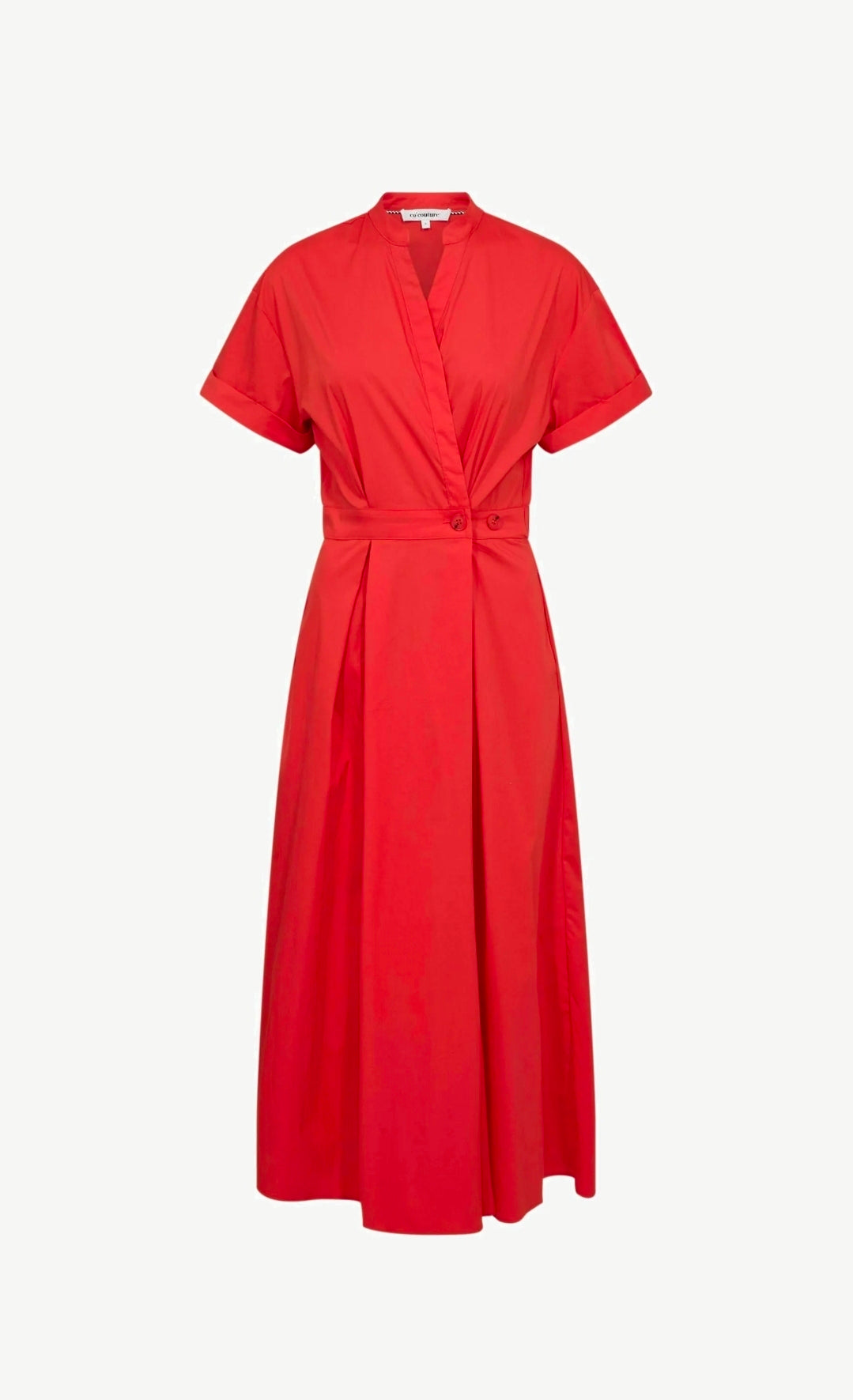ElaraCC Wrap Dress - Flame