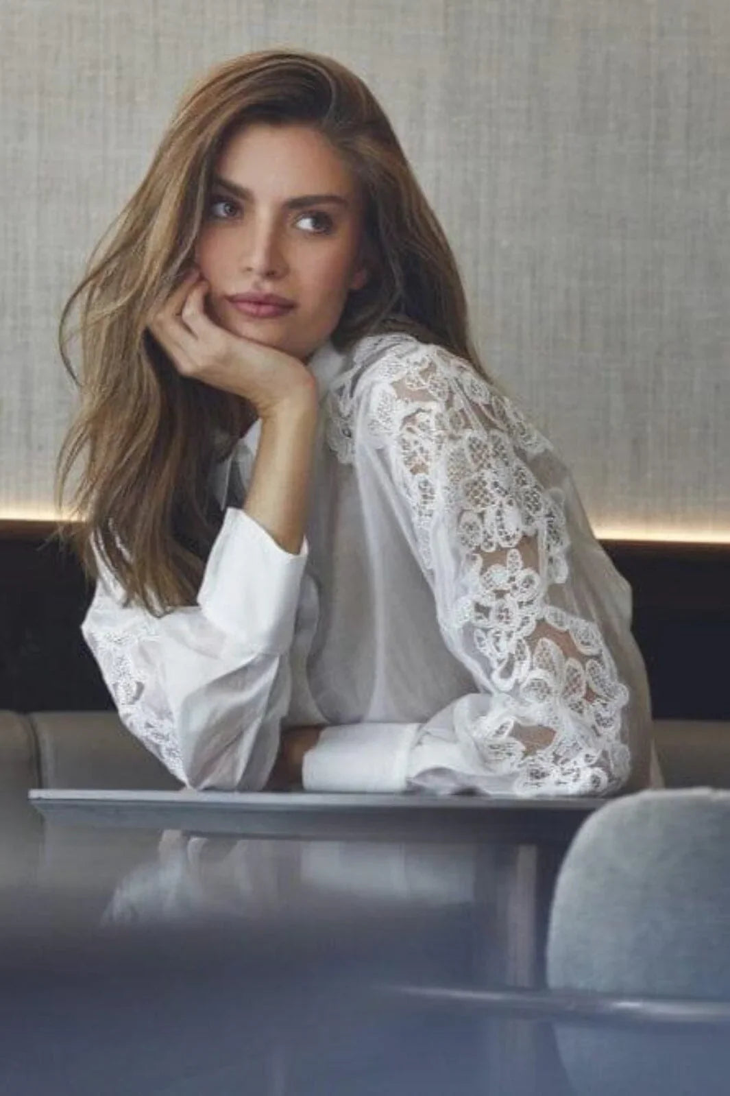 KawaCC Embroidery Shirt - White