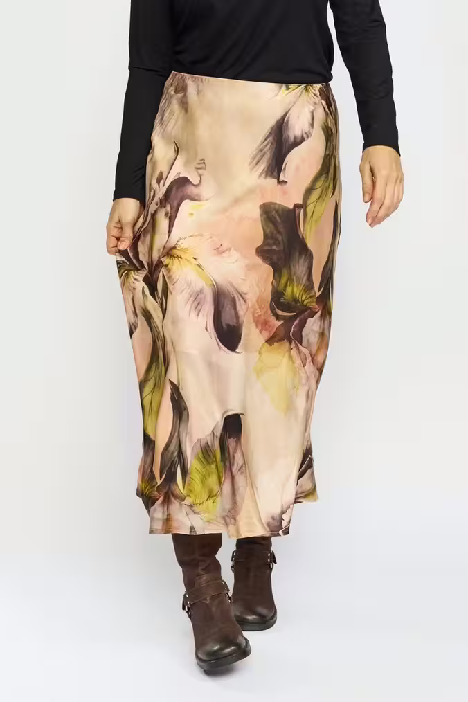 Georgina Sand Leaf Skirt